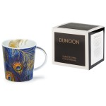 Кружка Dunoon "Павлинье перо голубое.Ломонд" 320мл, Фарфор костяной, Dunoon, Великобритания