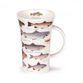 Кружка Dunoon "Пресноводные рыбы.Гленко" 500мл, Фарфор костяной, Dunoon, Великобритания