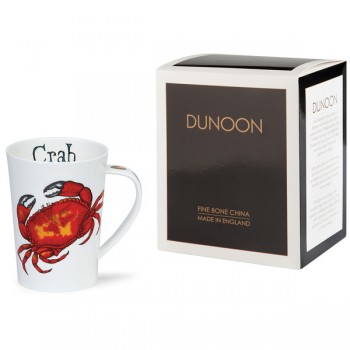 Кружка Dunoon "Краб и лобстер.Аргайл" 500мл, Фарфор костяной, Dunoon, Великобритания
