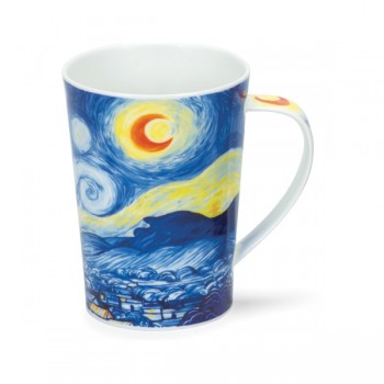 Кружка Dunoon "Звёздная ночь.Аргайл" 500мл, Фарфор костяной, Dunoon, Великобритания
