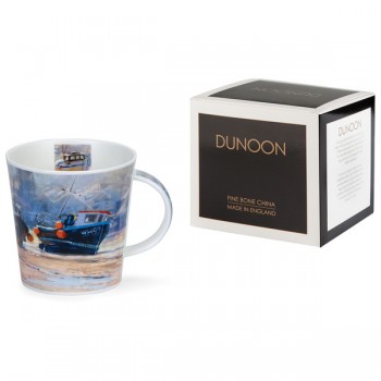 Кружка Dunoon "Рыбацкая лодка.Кернгорм" 480мл, Фарфор костяной, Dunoon, Великобритания