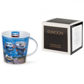 Кружка Dunoon "Пришвартованная лодка.Кернгорм" 480мл, Фарфор костяной, Dunoon, Великобритания