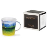 Кружка Dunoon "Зелёный горизонт.Ломонд" 320мл, Фарфор костяной, Dunoon, Великобритания