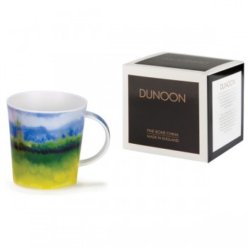 Кружка Dunoon "Зелёный горизонт.Ломонд" 320мл, Фарфор костяной, Dunoon, Великобритания