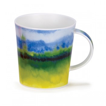 Кружка Dunoon "Зелёный горизонт.Ломонд" 320мл, Фарфор костяной, Dunoon, Великобритания