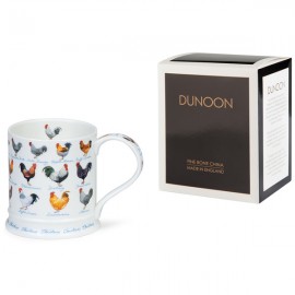 Кружка Dunoon "Породы петухов.Айона" 400мл, Фарфор костяной, Dunoon, Великобритания