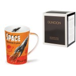 Кружка Dunoon "Космическая ракета.Аргайл" 500мл, Фарфор костяной, Dunoon, Великобритания