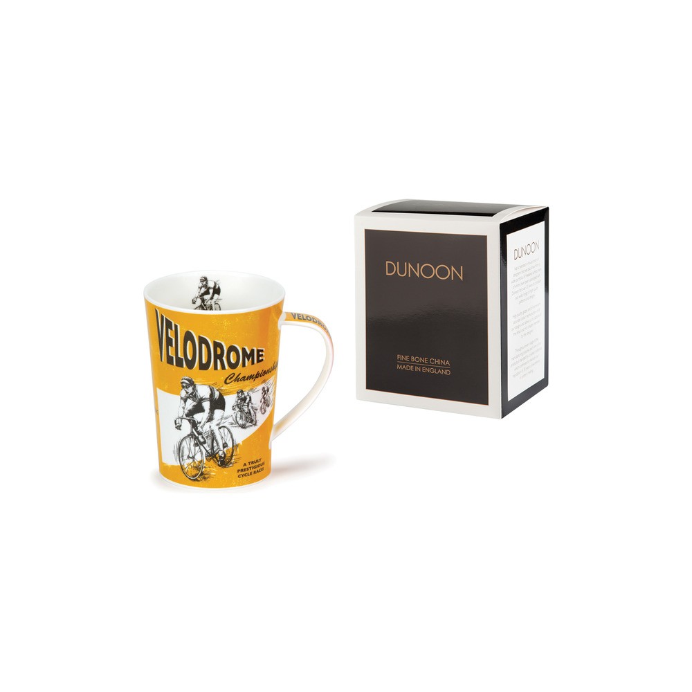 Кружка Dunoon "Велодром.Аргайл" 500мл, Фарфор костяной, Dunoon, Великобритания