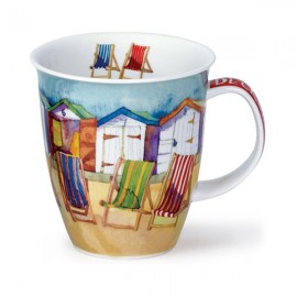 Кружка Dunoon "Шезлонги.Невис" 480мл, Фарфор костяной, Dunoon, Великобритания