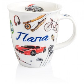 Кружка Dunoon "Папа.Невис" 480мл, Фарфор костяной, Dunoon, Великобритания