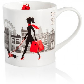 Кружка Dunoon "Шоппинг.Оркни" 350мл, Фарфор костяной, Dunoon, Великобритания