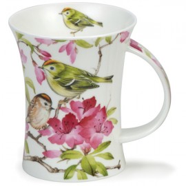 Кружка Dunoon "Пение птиц.Королек. Ричмонд" 330мл, Фарфор костяной, Dunoon, Великобритания