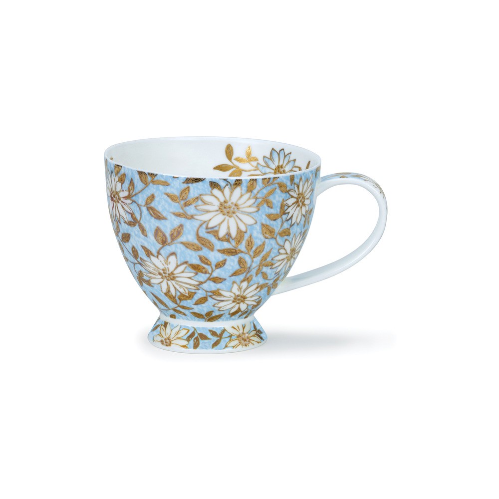 Чашка чайная Dunoon "Аква" 450мл, Фарфор костяной, Dunoon, Великобритания