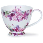 Чашка чайная Dunoon "Розовые цветы" 450мл, Фарфор костяной, Dunoon, Великобритания