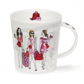 Кружка Dunoon "Покупки и подруги.Ломонд" 320мл, Фарфор костяной, Dunoon, Великобритания