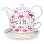 Набор чайный Dunoon "Фламинго" 500мл, Фарфор костяной, Dunoon, Великобритания