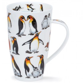 Кружка Dunoon "Пингвины.Хенли" 600мл, Фарфор костяной, Dunoon, Великобритания