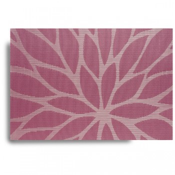 Салфетка подстановочная 48х33см "Цветочный жаккард" ,ягодный, винил, Harman, США