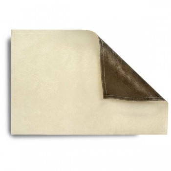 Салфетка подстановочная двусторонняя 30х36см (серо-коричневый/кремовый), винил, Harman, США