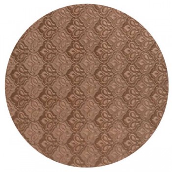 Салфетка подстановочная круглая 33см "Лотос" (бронза), винил, Harman, США