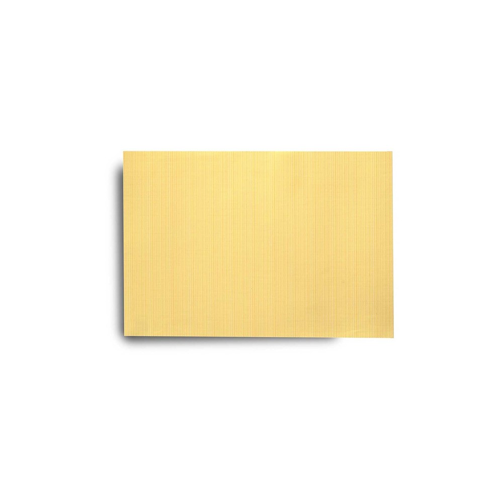 Салфетка подстановочная 33х48см "Линия" (жёлтый), ПВХ, Harman, США