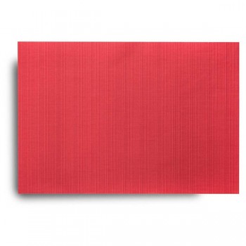 Салфетка подстановочная 33х48см "Линия" (красная), ПВХ, Harman, США