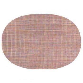 Салфетка подстановочная овальная 33х46см "Рио" (мульти), ПВХ, Harman, США