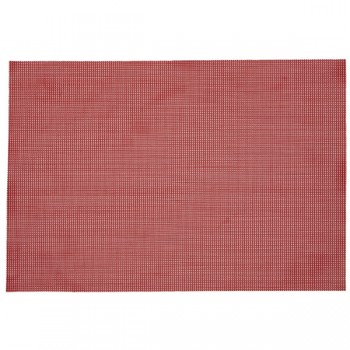 Салфетка подстановочная 48х33см, красный, винил, Harman, США