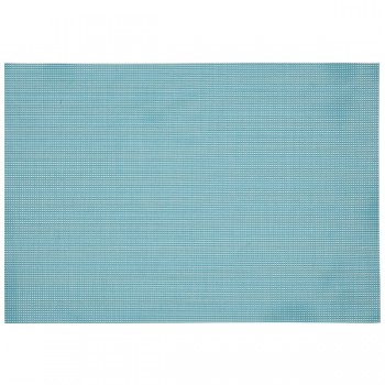 Салфетка подстановочная 48х33см, голубой, винил, Harman, США