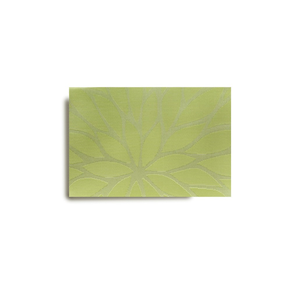 Салфетка подстановочная 48х33см "Цветочный жаккард", зеленый, винил, Harman, США