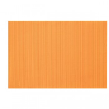 Салфетка подстановочная 33х48см "Линия" (оранжевая), винил, Harman, США