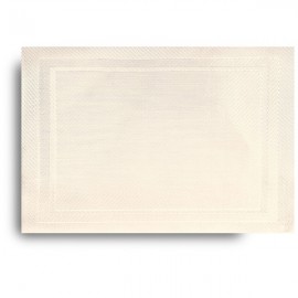 Салфетка подстановочная 33х48см "Блеск", белый, винил, Harman, США