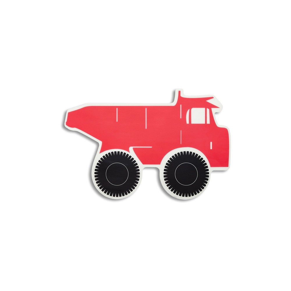 Салфетка подстановочная 30х43см "Грузовик", красный, винил, Harman, США