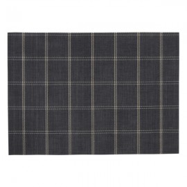 Салфетка подстановочная 33х48см (черная клетка), винил, Harman, США