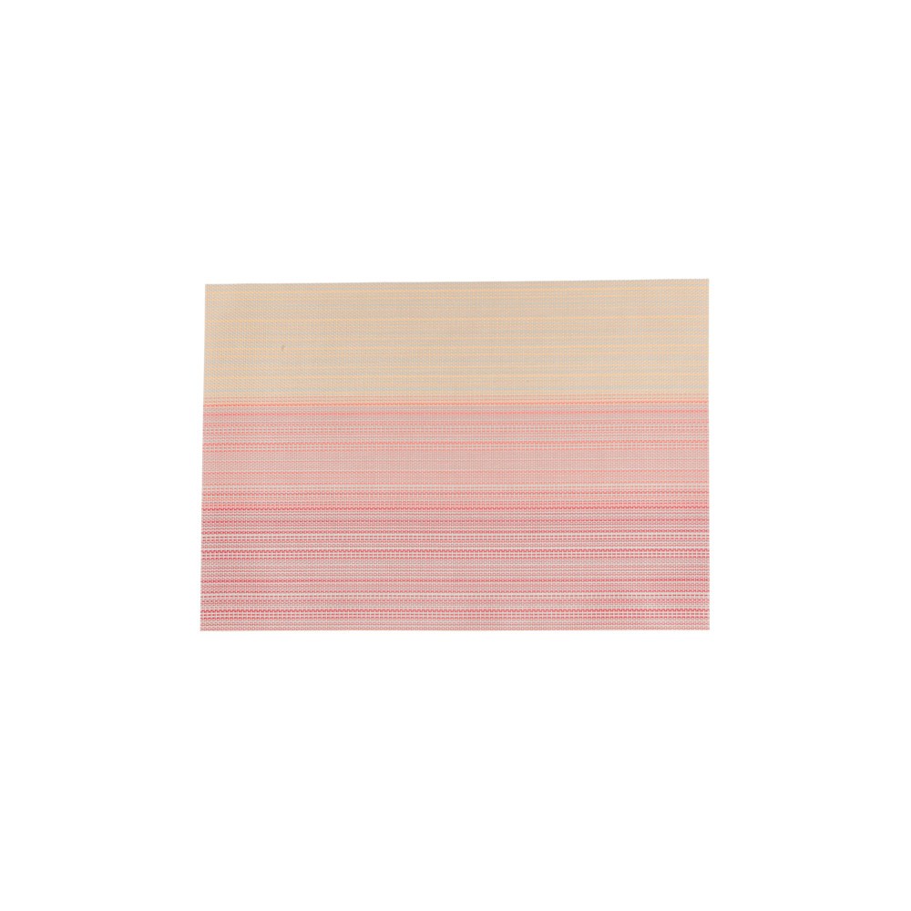 Салфетка подстановочная 33х48см "Иниеста" (розовый градиент), винил, Harman, США
