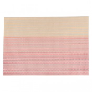 Салфетка подстановочная 33х48см "Иниеста" (розовый градиент), винил, Harman, США