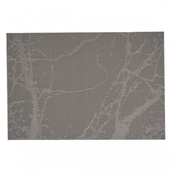 Салфетка подстановочная 33х48см "Мрамор" (черная), винил, Harman, США