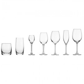 Набор бокалов  Krosno "Бриллиант" 6/42, Стекло, KROSNO, Польша