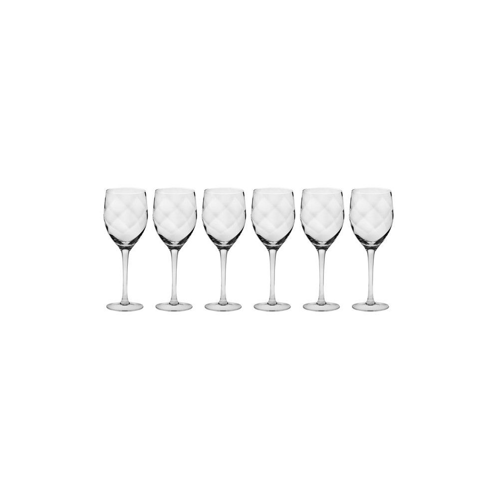 Набор бокалов для красного вина Krosno "Романтика" 320мл, 6 шт, Стекло, KROSNO, Польша