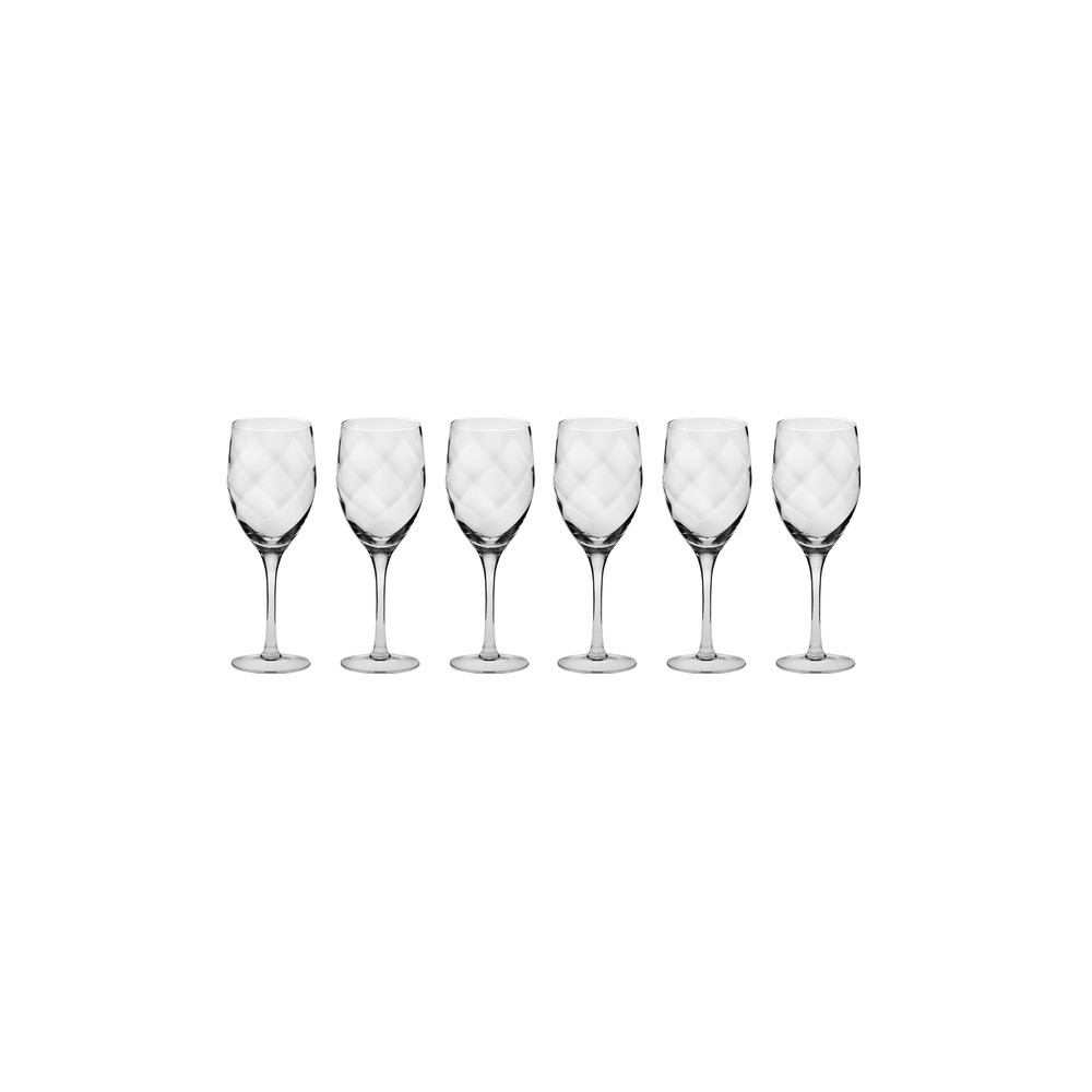 Набор бокалов для белого вина Krosno "Романтика" 270мл, 6 шт, Стекло, KROSNO, Польша