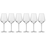 Набор бокалов для белого вина Krosno "Авангард" 390мл, 6 шт, Стекло, KROSNO, Польша