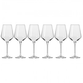 Набор бокалов для белого вина Krosno "Авангард" 390мл, 6 шт, Стекло, KROSNO, Польша