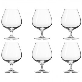 Набор бокалов для коньяка Krosno "Гармония" 550мл, 6 шт, Стекло, KROSNO, Польша