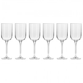 Набор бокалов для красного вина Krosno "Гламур" 350мл, 6 шт, Стекло, KROSNO, Польша