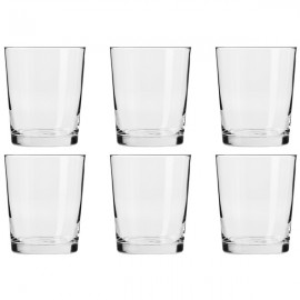 Набор стаканов для воды Krosno "Чистота" 250мл, 6 шт, Стекло, KROSNO, Польша