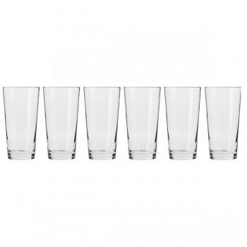 Набор стаканов для воды Krosno "Чистота" 350мл, 6 шт, Стекло, KROSNO, Польша