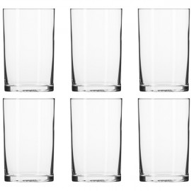 Набор стаканов для воды Krosno "Базовая линия" 250мл, 6 шт, Стекло, KROSNO, Польша
