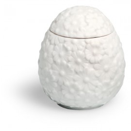 Шкатулка 8см "Яйцо", Фарфор, LAMART, Италия