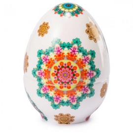 Шкатулка 15см "Яйцо", Фарфор, LAMART, Италия