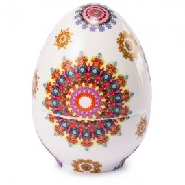 Шкатулка 15см "Яйцо", Фарфор, LAMART, Италия